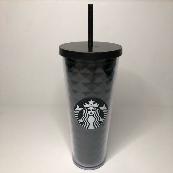 24 oz. Starbucks Tumbler Black Diamond Rare - Picture 1 of 9